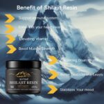 BIYODE Himalayan Shilajit Resin 30g with 85+ Trace Minerals Supplement For Energy Boost & lmmune Support