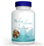 15 Day Gut Cleanse 30 Capsules-  GUT AND COLON SUPPORT /Gut Cleanse Detox with Senna, Cascara Sagrada & Psyllium Husk