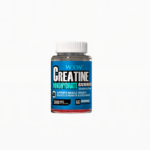 Creatine Monohydrate Gummies for Men & Women, Creatine Pre-Workout Gummies, Taurine&B6, Increase Strength, Energy & Endurance Chewable Creatine Gummy Supplements