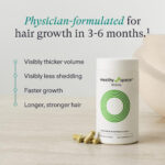 Healthy Space Women's  Hair Growth Supplements, Ages 45 and Up, Clinically Proven for Visibly Thicker Hair and Scalp Coverage