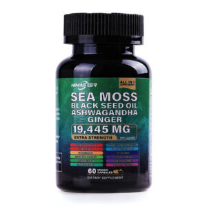 Himaster Sea Moss Capsules for Enhanced Digestive Health in Just 14 Days Supplement -Edible, Fitness, Dietary Healthcare Probiotic