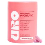 URO Vaginal Probiotics for Women pH Balance with Prebiotics & Lactobacillus Blend - Womens Health Supplement