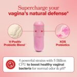 URO Vaginal Probiotics for Women pH Balance with Prebiotics & Lactobacillus Blend - Womens Health Supplement