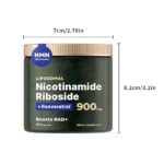 NMN Supplement Alternative - Liposomal Nicotinamide Riboside w/Resveratrol & Quercetin - High Purity NAD Supplement for Anti-Aging, Energy, Focus - 80 Capsules